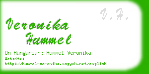 veronika hummel business card